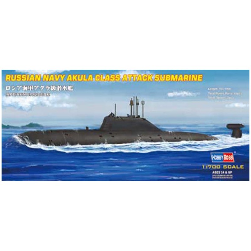 Submarino ruso Navy Akula class. HOBBY BOSS 87005
