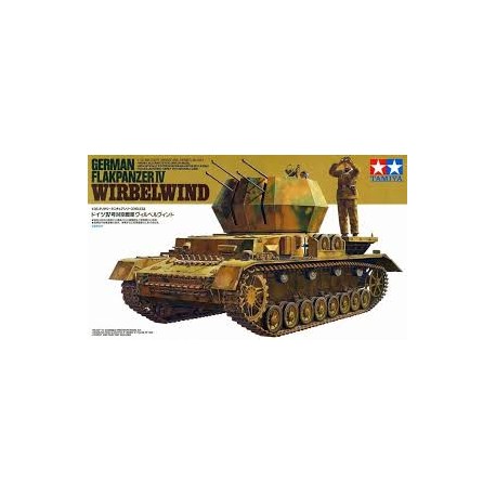 German Flakpanzer IV Wirbelwind. TAMIYA 35233