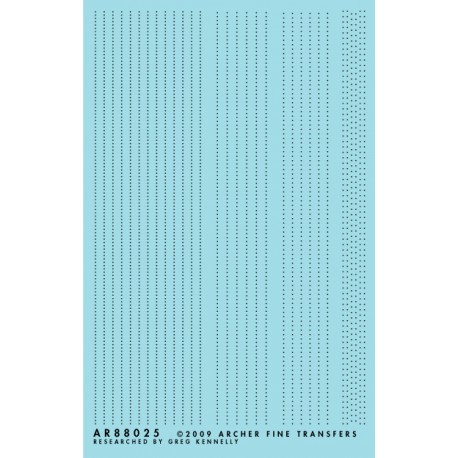 Set de remaches, 0.25 mm. H0. ARCHER AR88025