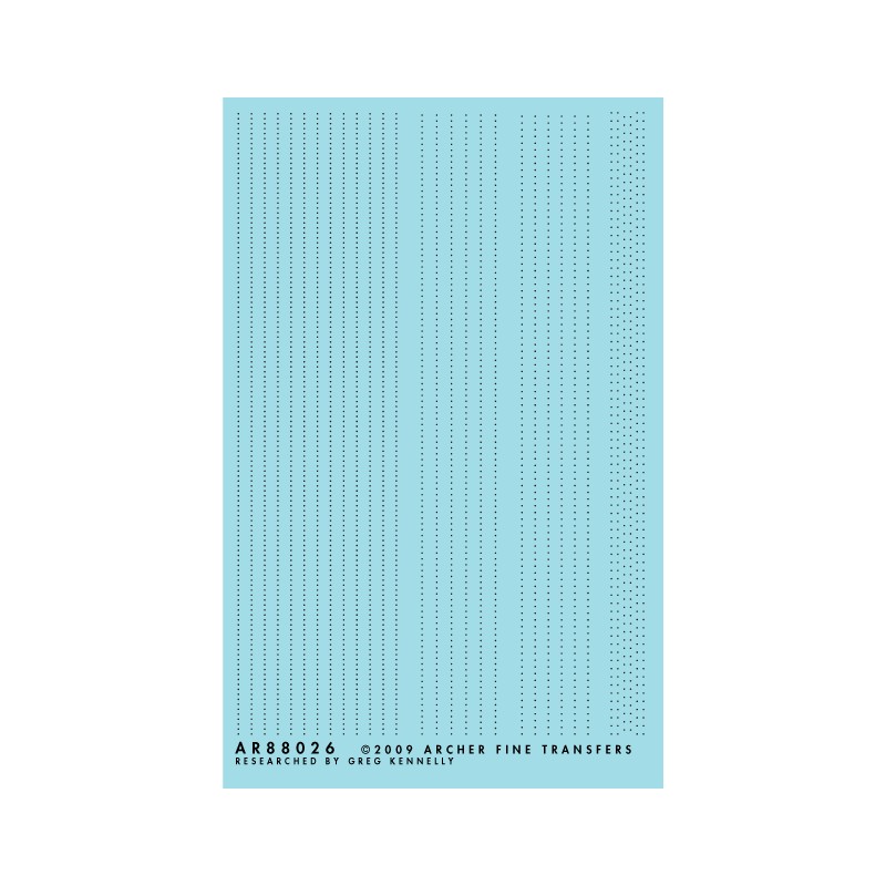 Rivet heads, 0.20 mm. H0. ARCHER AR88026