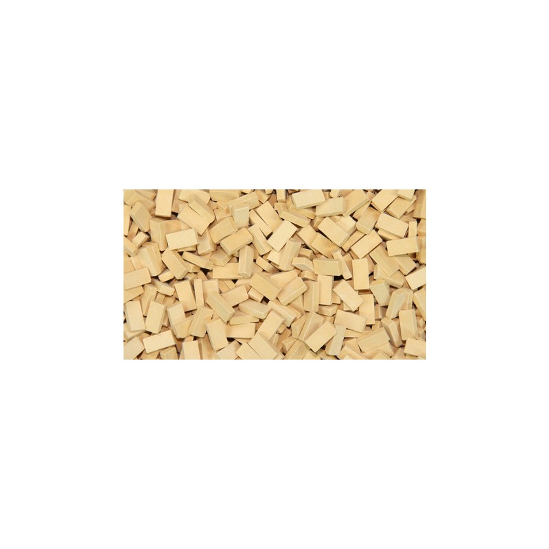 Ladrillos beige claro, estilo alemán (x1000). JUWEELA 23039