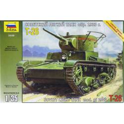 Tanque soviético T-26.