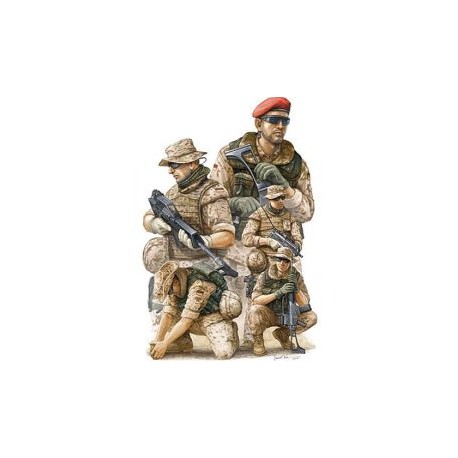 Modern German ISAF soldiers. TRUMPETER 00421