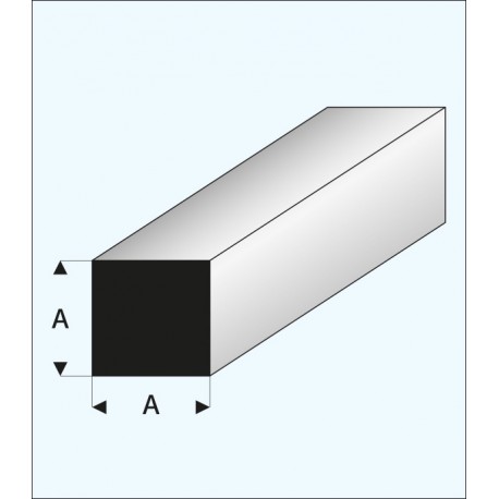 Cuadradillo de 3 mm. MAQUETT 407-55/3