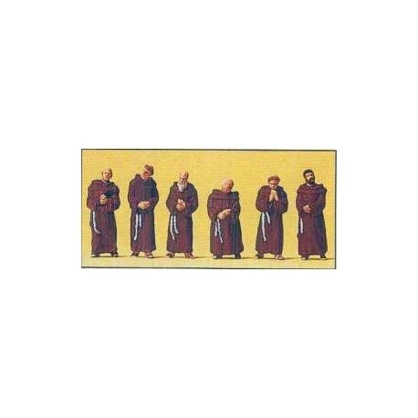 Monjes frasciscanos. PREISER 10198