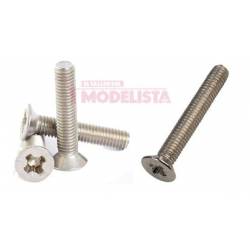 M1,6 x 5 mm (x50) Stahlschraube.