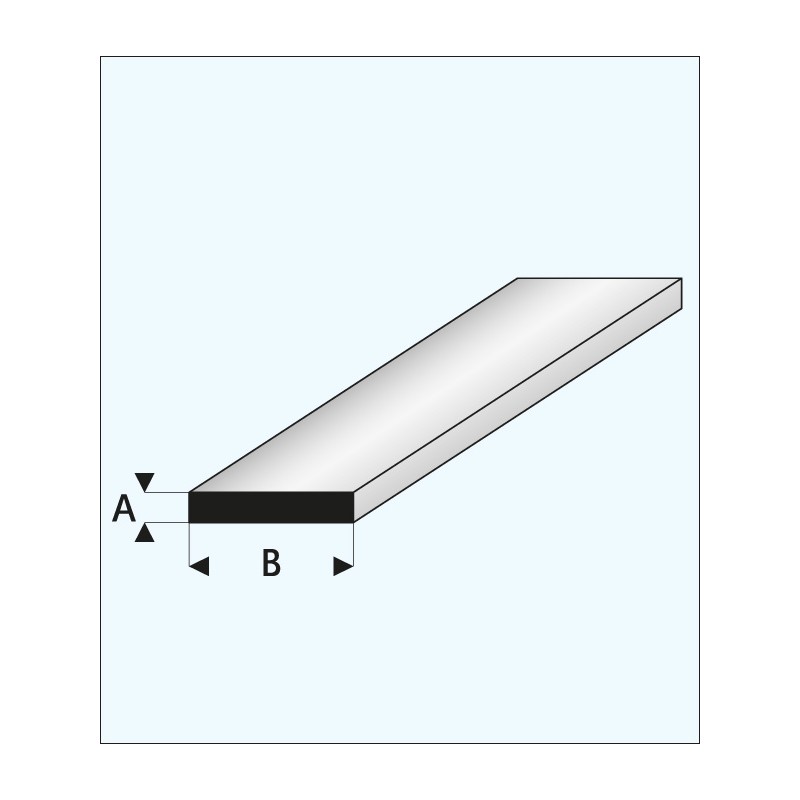 Strip, 2,0 x 10,0 mm. MAQUETT 411-61/3