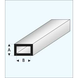 Tubo rectangular de 6,0 mm.