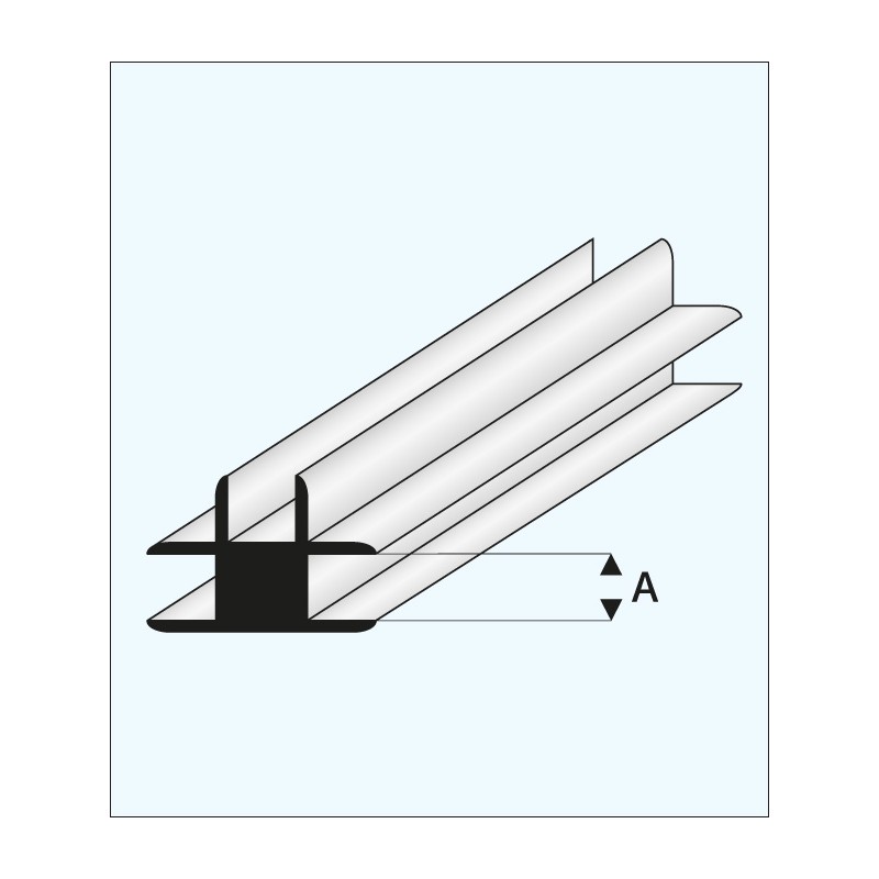 Conector en "T" 1,5 mm. MAQUETT 447-52/3