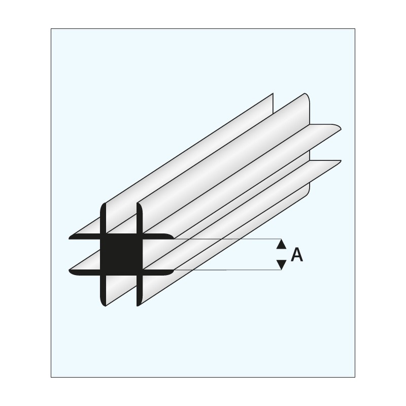 Conector cruzado 1,0 mm. MAQUETT 448-51/3