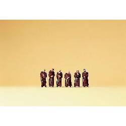 Monjes franciscanos.