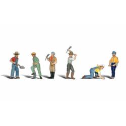 Track workers.
