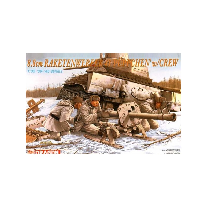 Lanzacohetes y dotación. DRAGON 6097