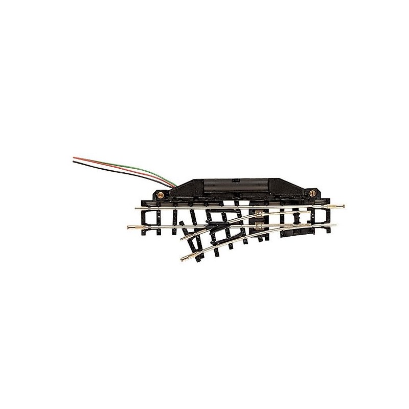 Desvío de izquierda con motor. ROCO 32401