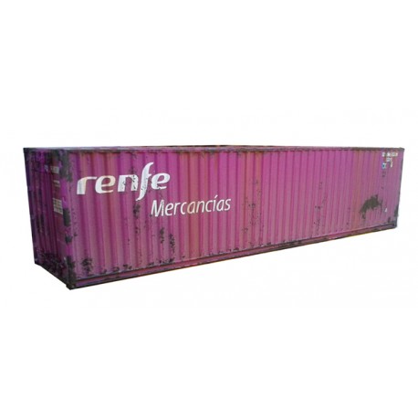 40´container "RENFE Mercancías" weathering. MABAR 58880E