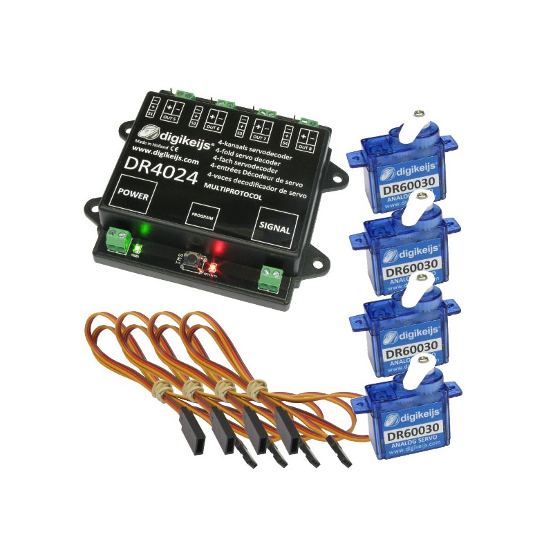 Set de digitalización de servos. DIGIKEIJS DR4024_BOX Set de digitalización de servos. DIGIKEIJS DR4024_BOX