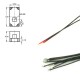 Led SMD 0402 rojo, con cable (x5). DIGIKEIJS DR60048