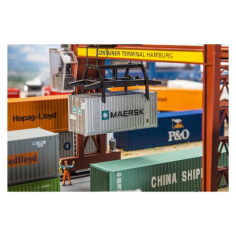 Contenedor 20 pies "MAERSK". FALLER 180820 Contenedor 20 pies "MAERSK". FALLER 180820
