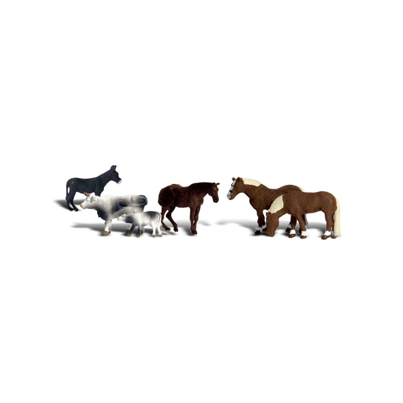 Farm animals.