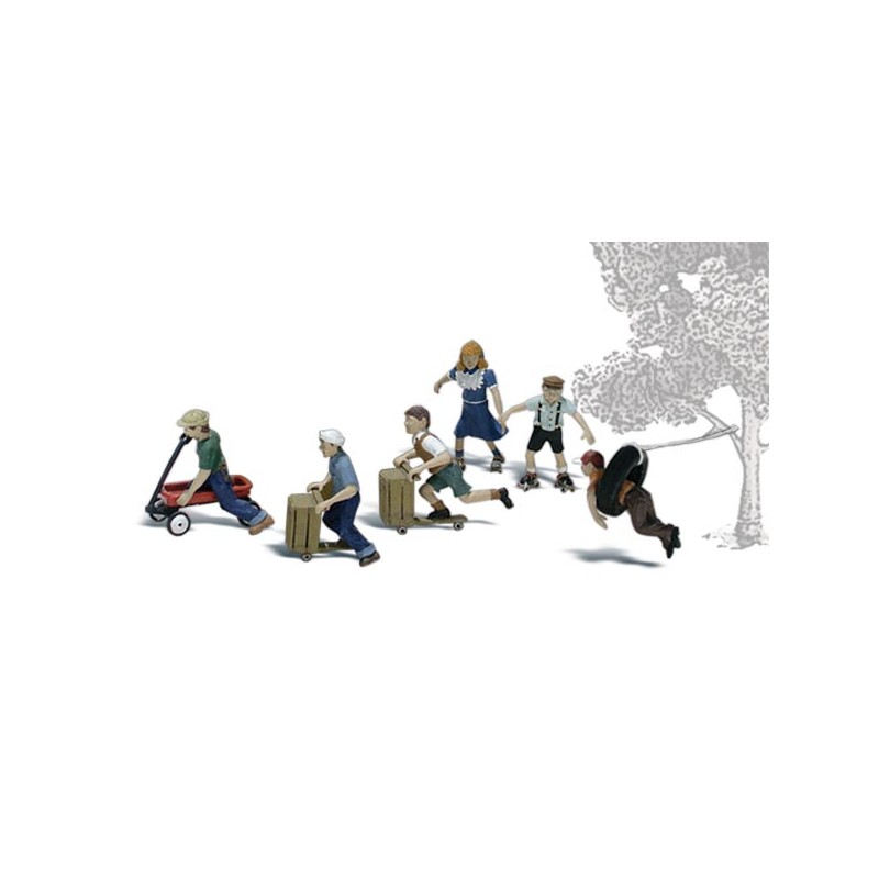 Niños en el recreo. WOODLAND SCENICS A1921