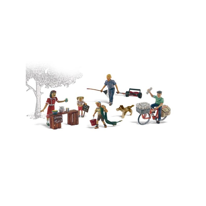 Trabajos de verano. WOODLAND SCENICS A1938