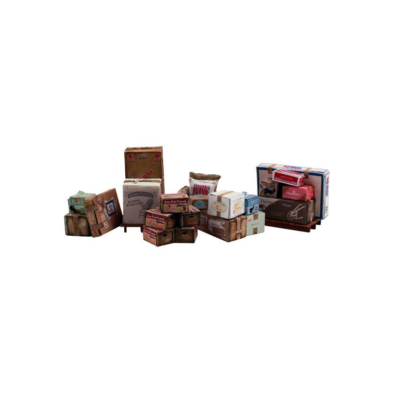 Cajas de cartón. WOODLAND SCENICS A1953