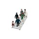 Personas subiendo escaleras. WOODLAND SCENICS A1954