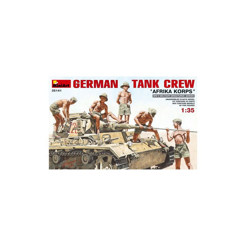 German tank crew. MINIART 35141