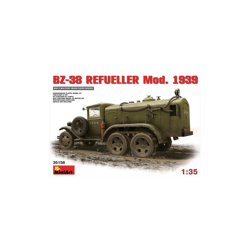 Camión cisterna BZ-38. MINIART 35158