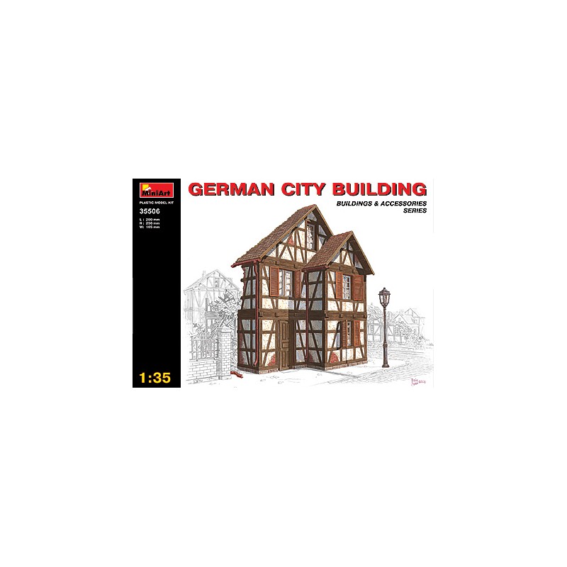Edificio alemán. MINIART 35506