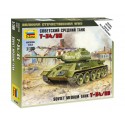 Soviet medium tank T-34/85. ZVEZDA 6160