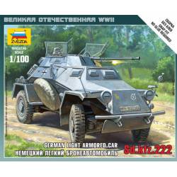 Gepanzert deutsch Sd.Kfz.222.