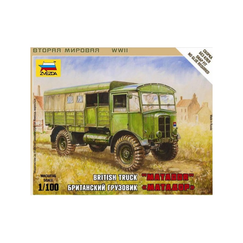 Camión británico "Matador". ZVEZDA 6175