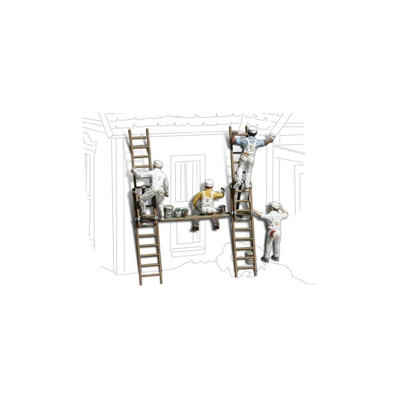 Painters. WOODLAND SCENICS A2174