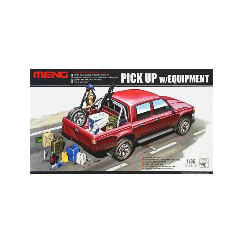 Pick up with equipment. MENG VS-002 Pick up with equipment. MENG VS-002