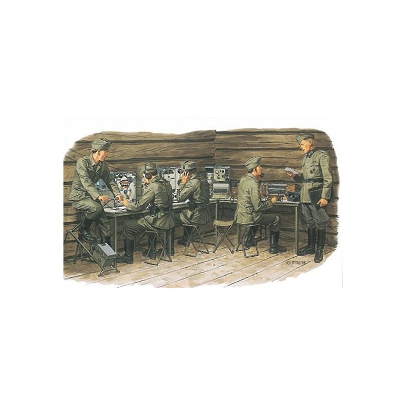 Centro de comunicaciones alemán. DRAGON 3826