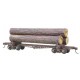 Skeleton log car kit. KADEE 102