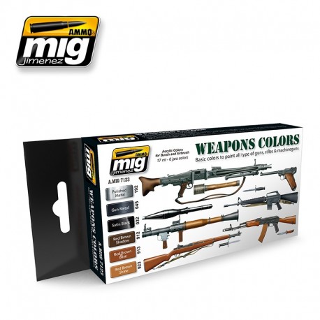 Weapons Color Set. AMIG 7123