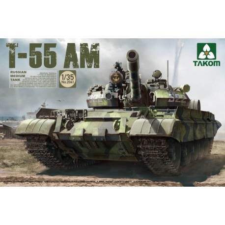 Carro medio ruso T-55AM. TAKOM 2041