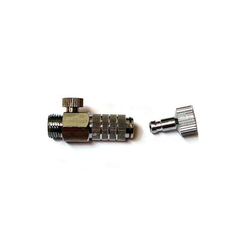 Conector rápido con regulador de presión. FENGDA BD-120