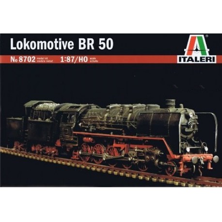 Locomotora de vapor BR50. ITALERI 8702