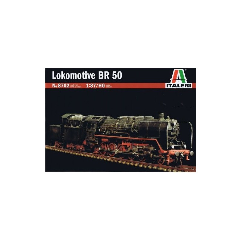 Steam locomotive BR50. ITALERI 8702