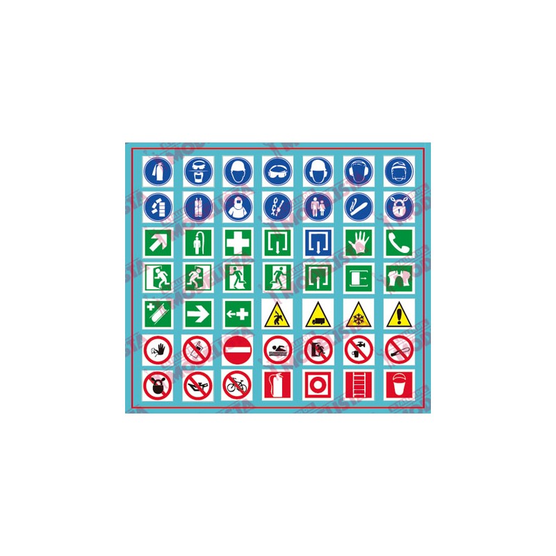 Señalización industrial. ETM 9042