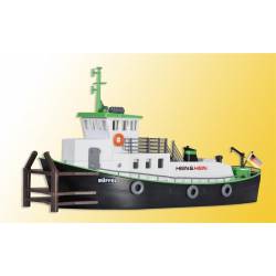 Barco remolcador.