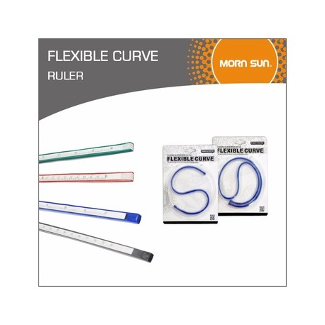 Regla flexible. MORN SUN 03145