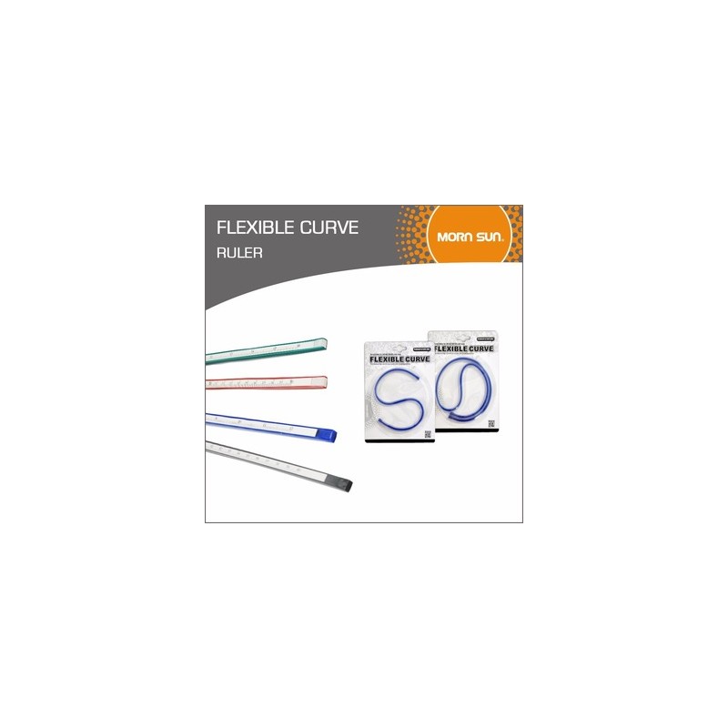 Regla flexible. MORN SUN 03145