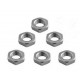 M1.4 Nickel plated brass nuts (x50)