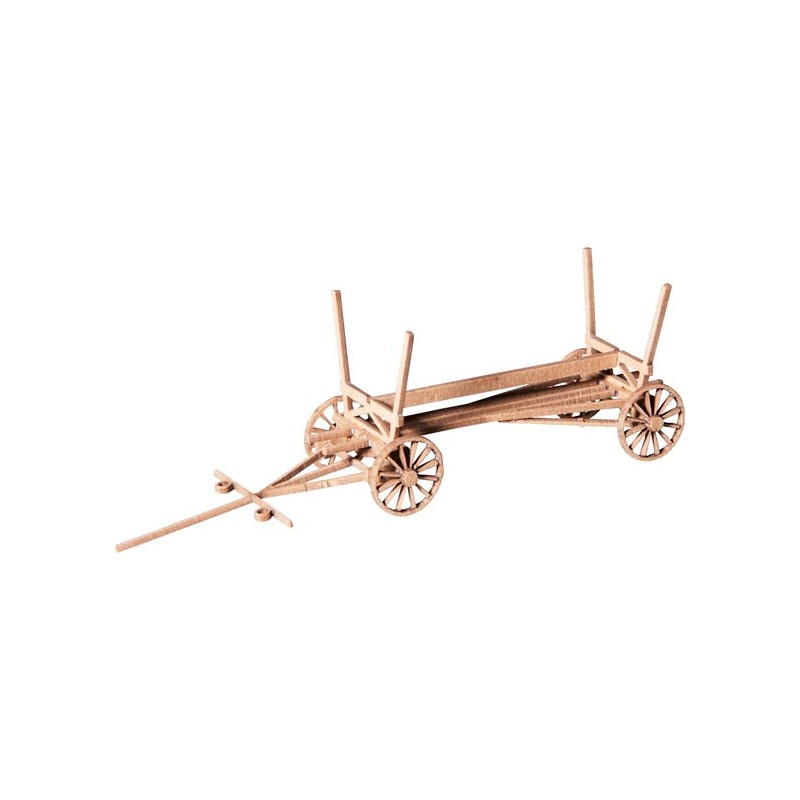 Wooden carriage. NOCH 14243 Wooden carriage. NOCH 14243