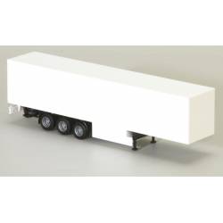 Box trailer 3 axle. AWM 90632