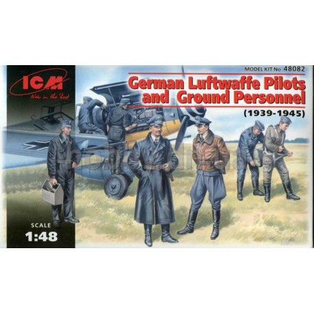 German Luftwaffe Pilots. ICM 48082